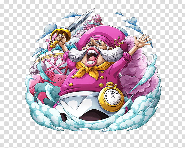 Streusen Executive Chef of the Big Mom Pirates transparent background PNG clipart
