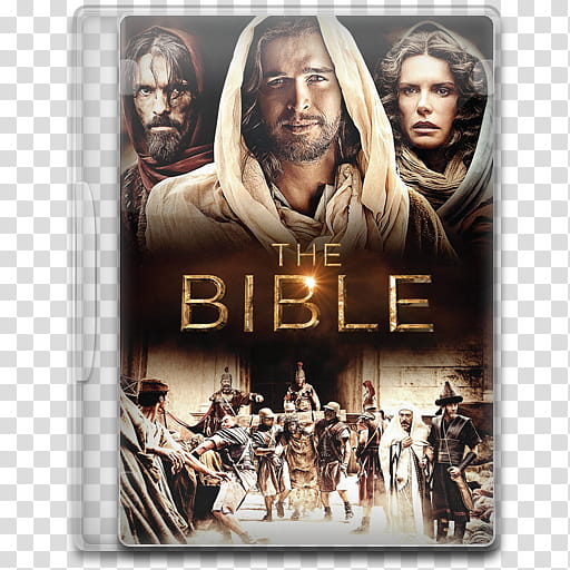 TV Show Icon Mega , The Bible, The Bible DVD case illustration transparent background PNG clipart