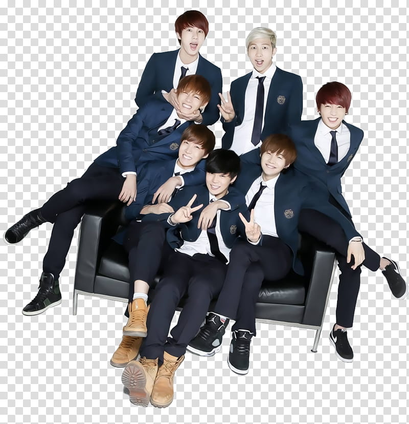 Bangtan Boys render, BTS transparent background PNG clipart