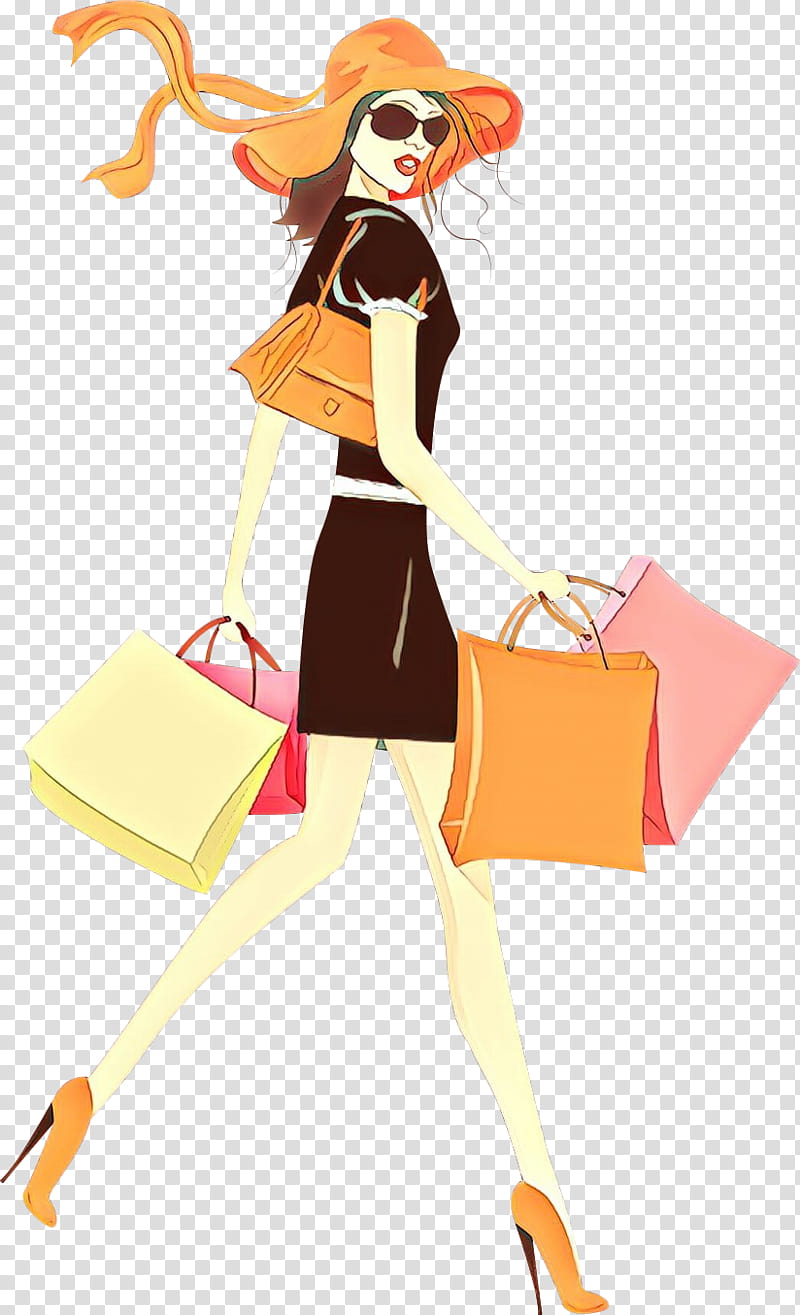 shopping woman, vector Stock Vector Image & Art - Alamy