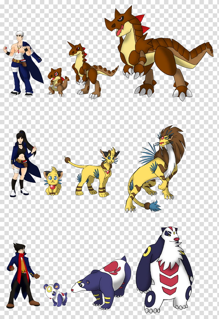 Pokemon Banchou, Characters Proportion, Pokemon characters transparent background PNG clipart