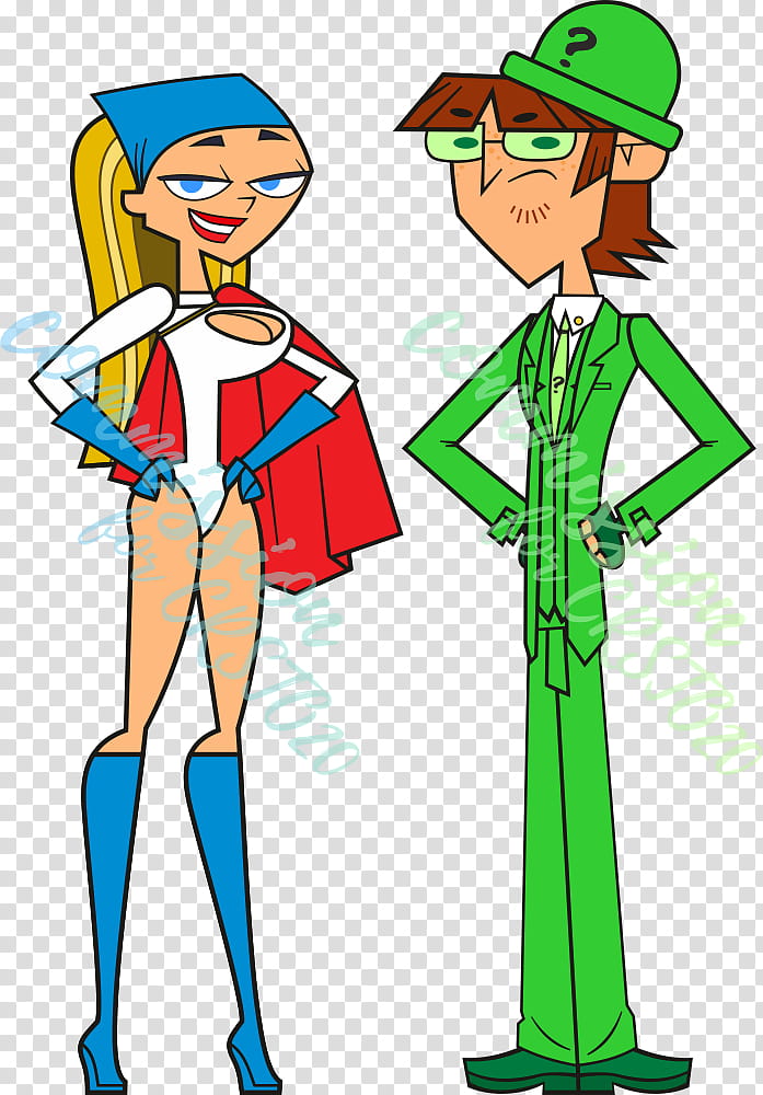 Harold and Lindsay Cosplay commish transparent background PNG clipart