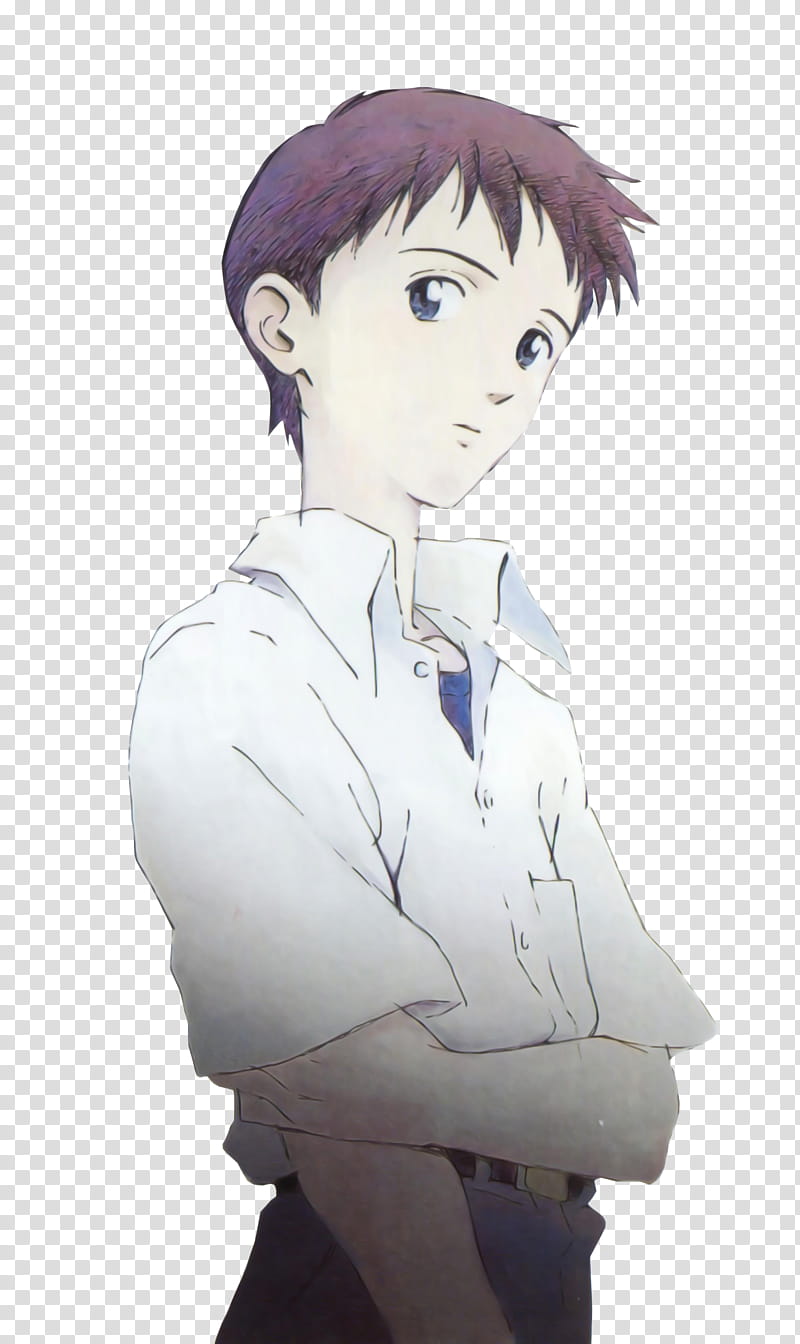 Ikari Shinji transparent background PNG clipart