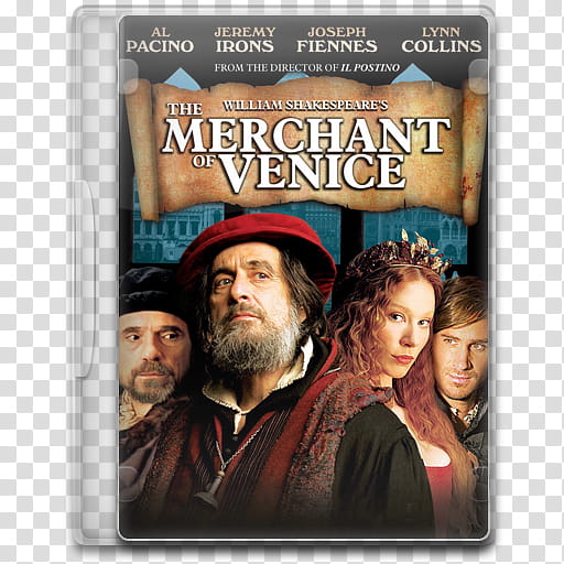 Movie Icon Mega , The Merchant of Venice, The Merchant of Venice DVD case transparent background PNG clipart