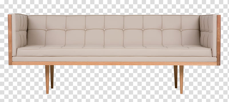 quilted white leather sofa transparent background PNG clipart