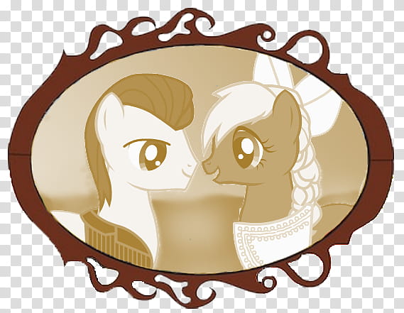 Apple Wedding Sepia Toned transparent background PNG clipart