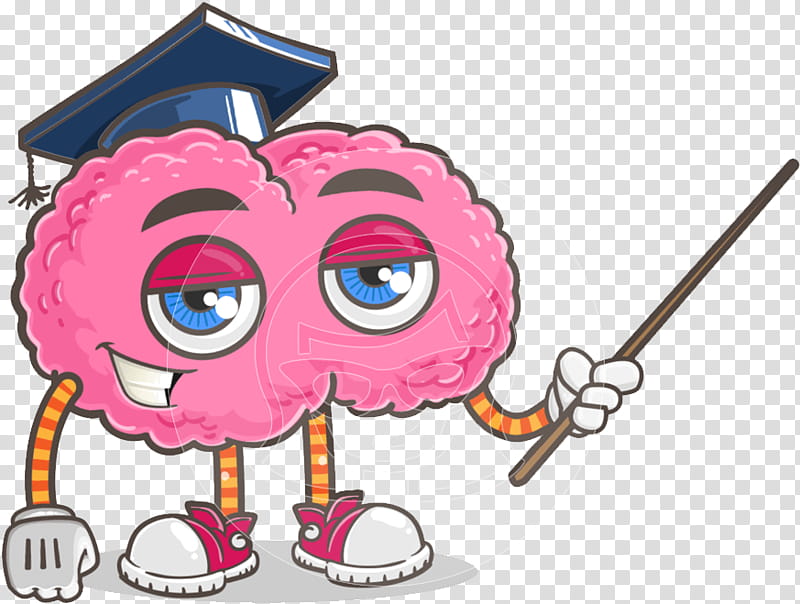 Cartoon Brain, Cartoon, Adobe Character Animator, Animation, Silhouette, Motion Graphics, Pink transparent background PNG clipart