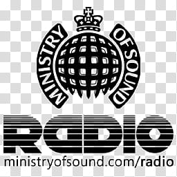Ministry of Sound v , Ministry of Sound Radio logo transparent background PNG clipart