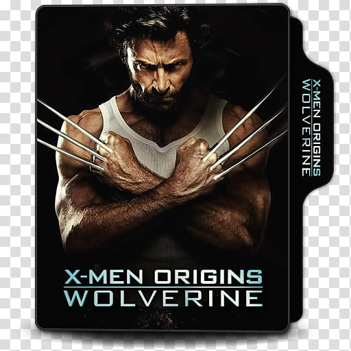 X Men Origins Wolverine  Folder Icons, X-Men Origins, Wolverine v transparent background PNG clipart