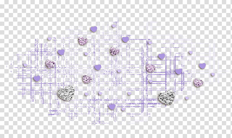 Scatterz Part , purple and gray hearts illustration transparent background PNG clipart