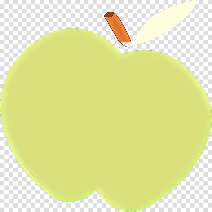 apple green fruit yellow, Cartoon, Plant, Leaf, Heart, Food, Tree transparent background PNG clipart