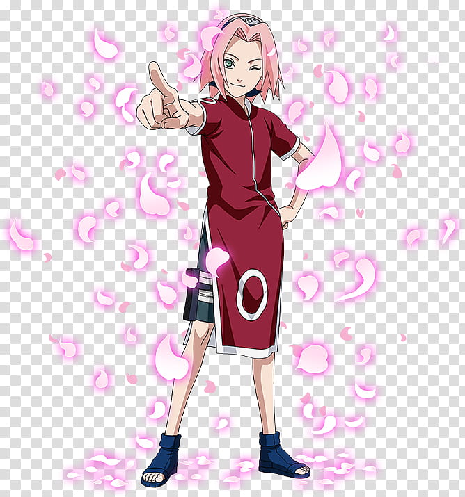 Sakura Haruno transparent background PNG clipart