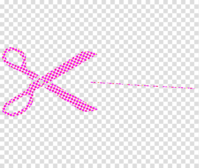 Tijera A puntos, pink scissors illustration transparent background PNG clipart