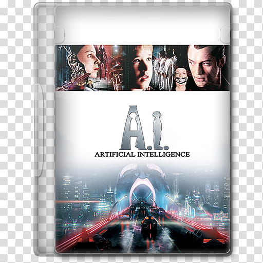 DVD Icon , A.I. Artificial Intelligence (), Artificial Intelligence DVD case icon transparent background PNG clipart