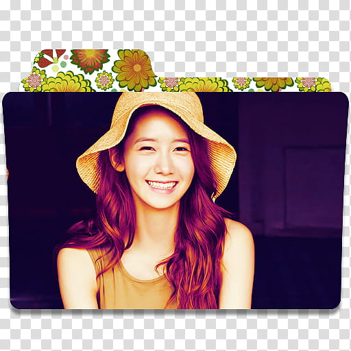 YoonA SNSD Innisfree Folder , .YoonA icon transparent background PNG clipart