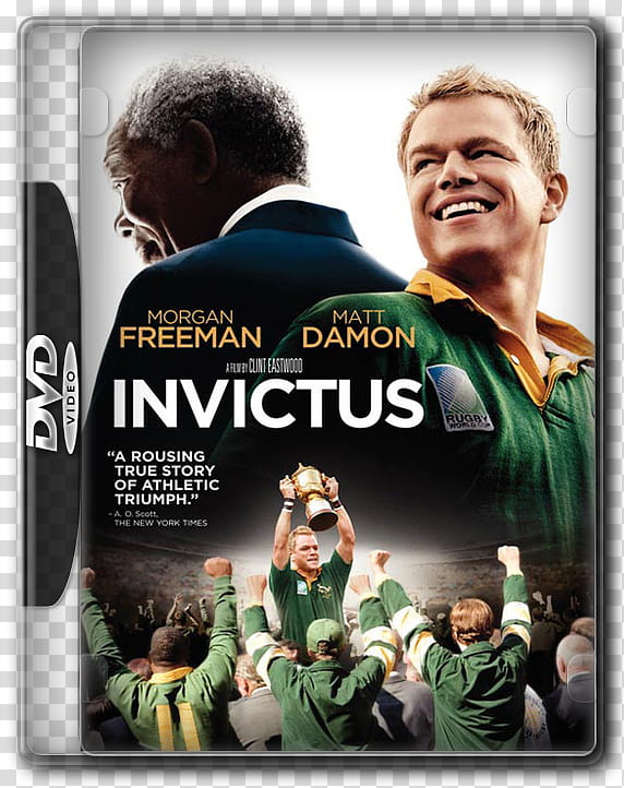 DVD Movie Case Icons, invictus transparent background PNG clipart