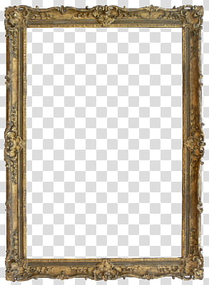 Frame, brown wooden frames transparent background PNG clipart