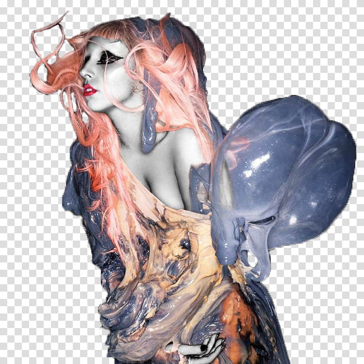 Lady Gaga Born This Way, halloween-themed costume transparent background PNG clipart