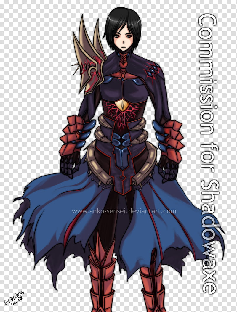 Karasu DS Commission, male character transparent background PNG clipart