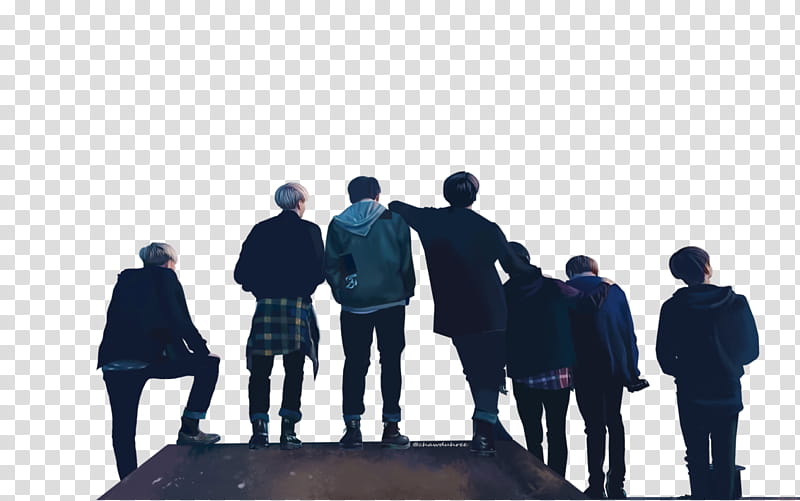 Bangtan Boys (BTS) background transparent background PNG clipart