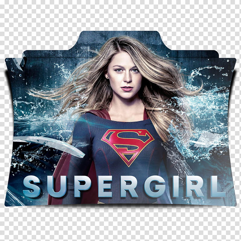Supergirl TV Series Folder Icon V, supergirl  transparent background PNG clipart