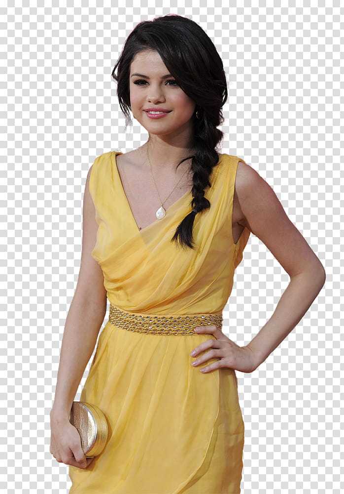 Selena Gomez  ,  transparent background PNG clipart