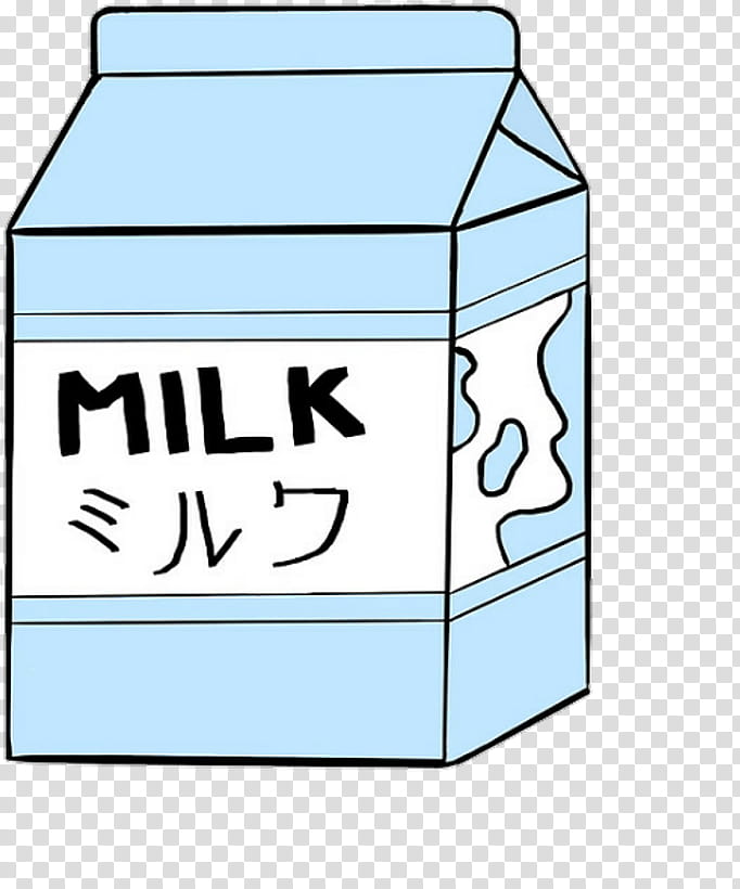 Girl, Milk, Aesthetics, Sticker, Kawaii, Breakfast Cereal, Flavored Milk, Carton transparent background PNG clipart