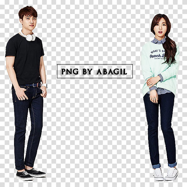 Exo Do And Aoa Mina Render transparent background PNG clipart