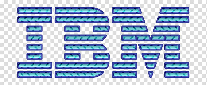 ibm icon, Blue, Text, Aqua, Line, Electric Blue transparent background PNG clipart