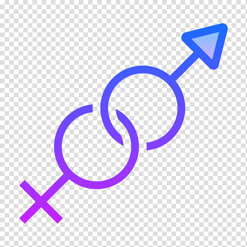 Gender Symbol Purple, Male, Female, Line, Logo transparent background PNG c...