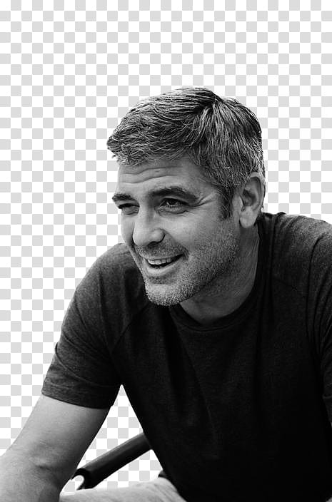 George Clooney transparent background PNG clipart