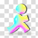 AIM Colors, Disco Light icon transparent background PNG clipart