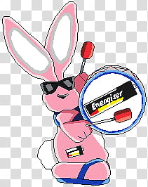 The Energizer Bunny transparent background PNG clipart
