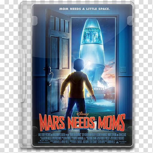 Movie Icon , Mars Needs Moms, Disney Mars Needs Moms DVD case transparent background PNG clipart
