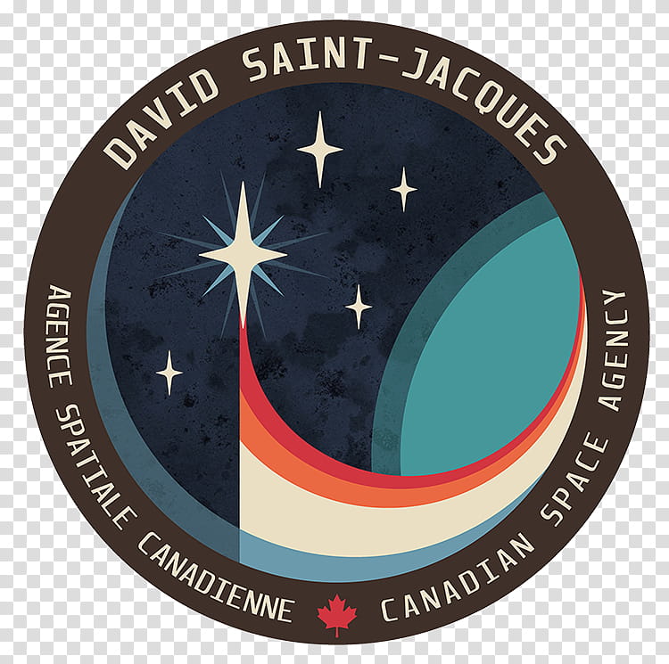 Astronaut, International Space Station, Mission Patch, Canadian Space Agency, Ambient House Productions, Film, Astronaut, David Saintjacques transparent background PNG clipart