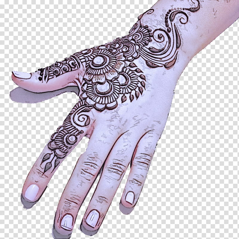 mehndi pattern nail finger hand, Henna, Visual Arts, Wrist transparent background PNG clipart