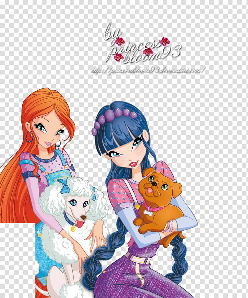 World of Winx Bloom and Musa Couture transparent background PNG clipart