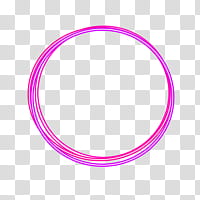 luces de neon, pink circles transparent background PNG clipart