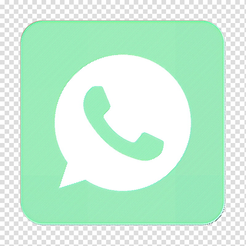application icon media icon messeger icon, Mobile Icon, Smartphone Icon, Social Icon, Whatsapp Icon, Green, Circle, Turquoise transparent background PNG clipart