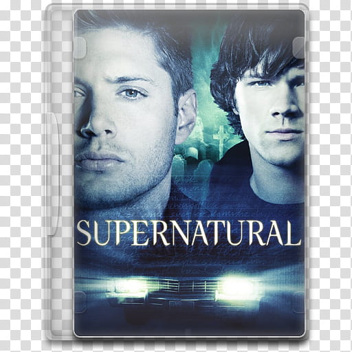 TV Show Icon Mega , Supernatural , rectangular case with Supernatural movie poster transparent background PNG clipart