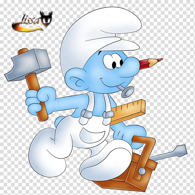 Baby, Smurfette, Brainy Smurf, Papa Smurf, Hefty Smurf, Smurfs, Baby Smurf, Grouchy Smurf transparent background PNG clipart