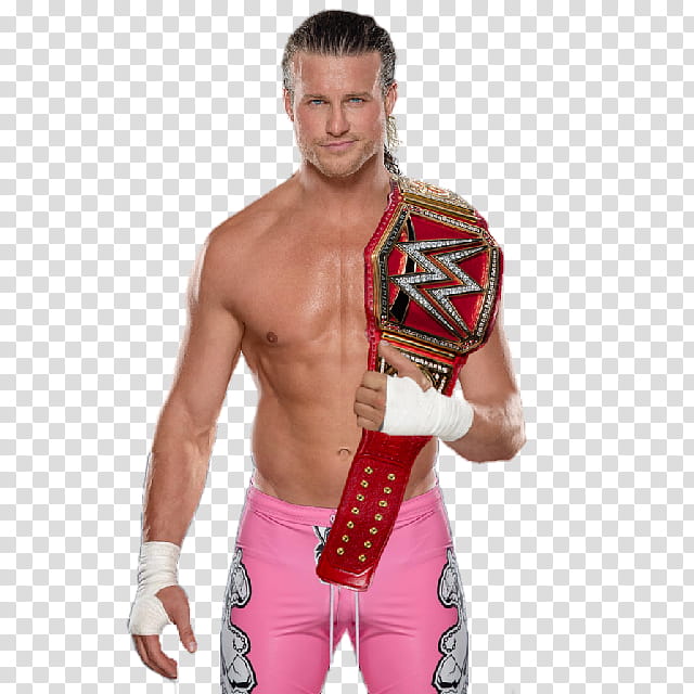 Dolph Ziggler With Universal Championship transparent background PNG clipart