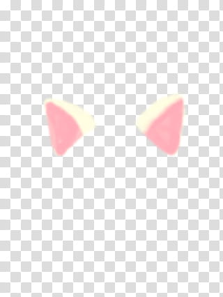 pink-yellow animal ears transparent background PNG clipart