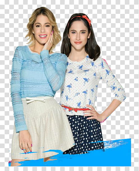 Tini Y Lodo Violetta Y Francesca transparent background PNG clipart