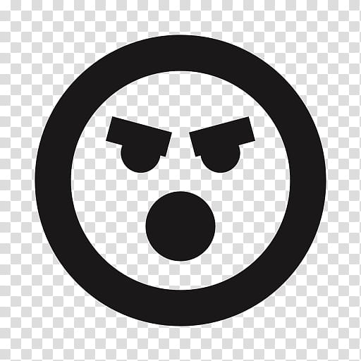 Black Circle, Font Awesome, Emoticon, Symbol, Facial Expression, Smile, Black And White
, Smiley transparent background PNG clipart