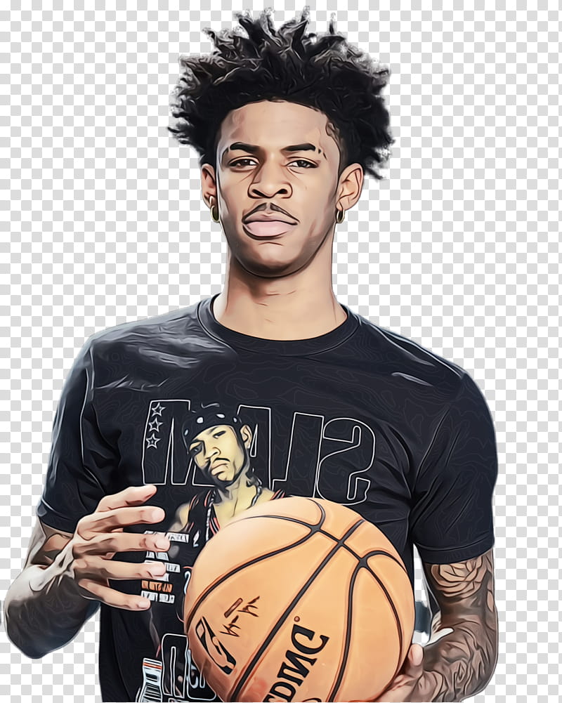 Football, Ja Morant, Basketball Player, Nba, Sport, Tshirt, Shoulder, Sleeve transparent background PNG clipart