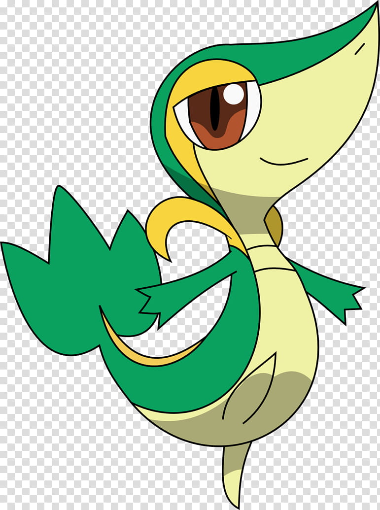Snivy, Pokemon transparent background PNG clipart