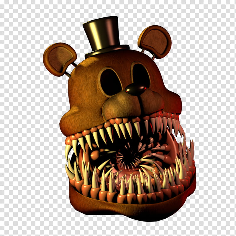 Twisted Freddy v (Head wip) transparent background PNG clipart