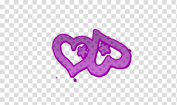 RECURSOS, two purple hearts transparent background PNG clipart