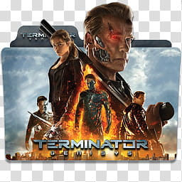 Terminator Complete Collection Folder Icon Pack, Terminator Genisys x transparent background PNG clipart